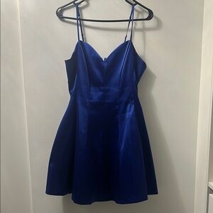 bebe Royal Blue Mini Dress